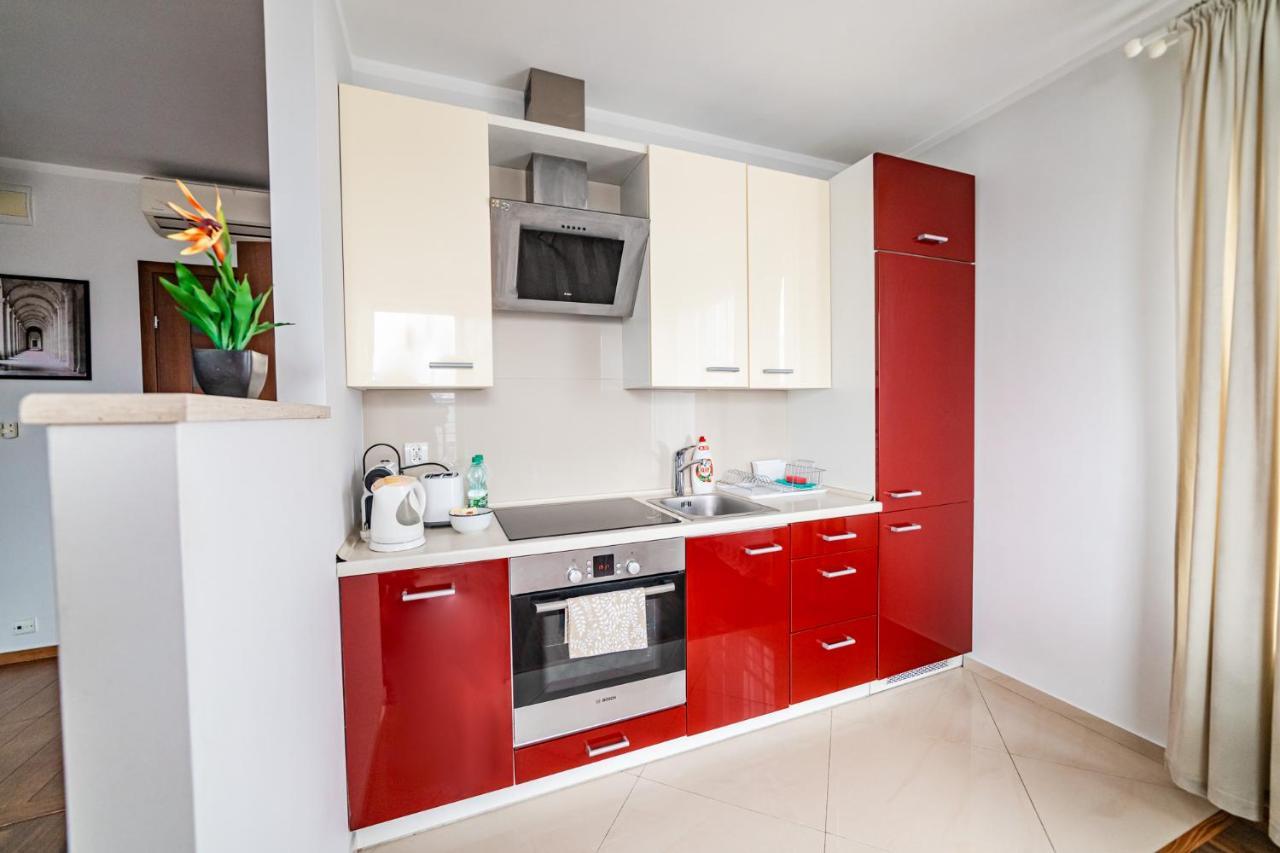 Bulwar Kurlandzki Vistula Apartment Krakau Buitenkant foto