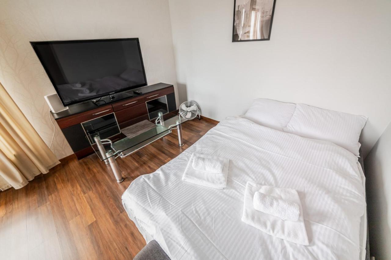 Bulwar Kurlandzki Vistula Apartment Krakau Buitenkant foto